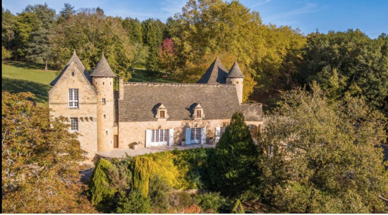 Chateau La Carriere Saint Cyprien Bagian luar foto