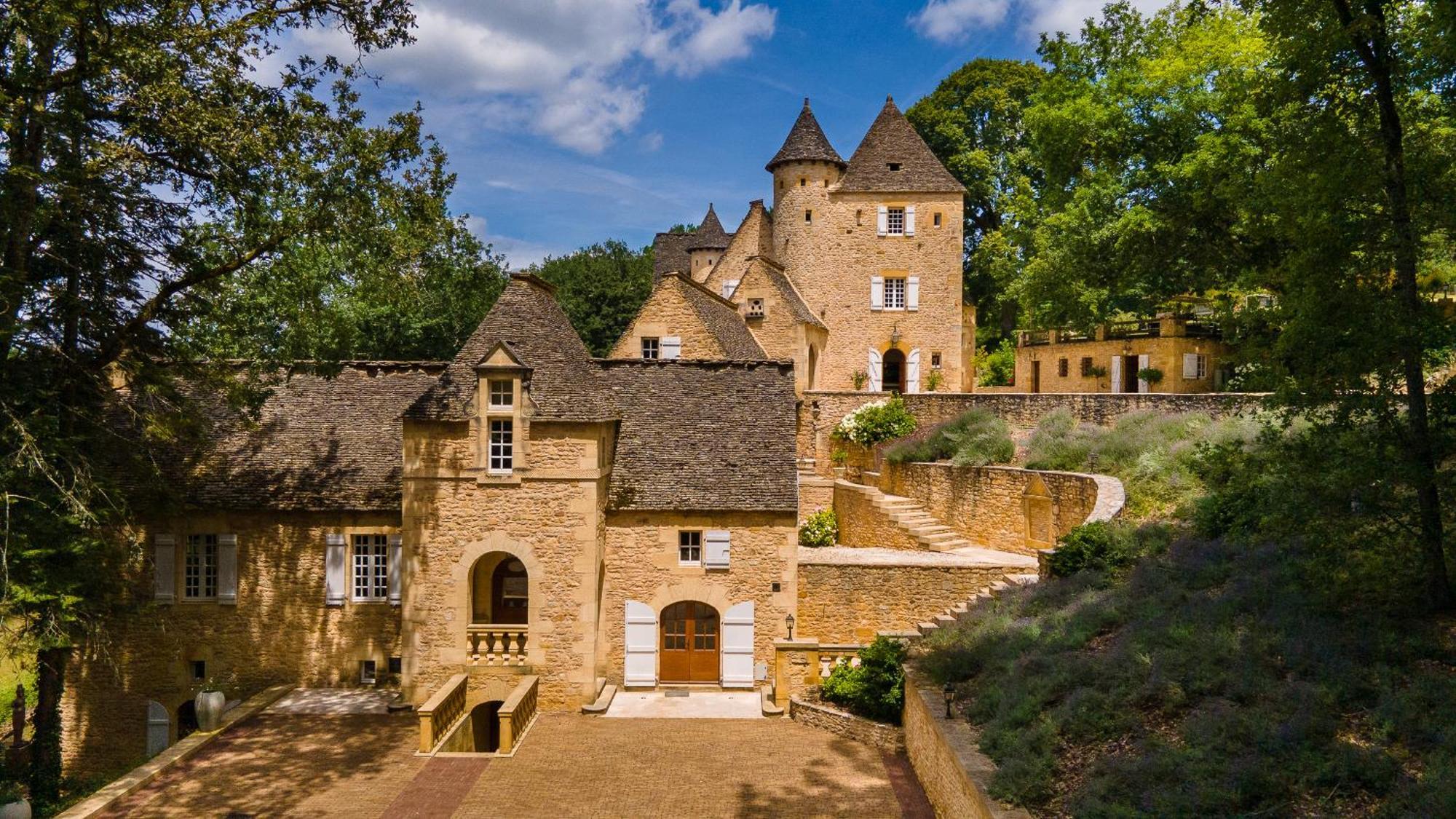Chateau La Carriere Saint Cyprien Bagian luar foto